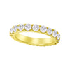 Shared Prong Round Diamond Eternity Wedding Band 3.2mm-Wedding Band-Ashley Schenkein Jewelry Design