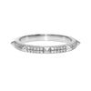 Diamond Pavé Spike Eternity Band-Wedding Band-Ashley Schenkein Jewelry Design