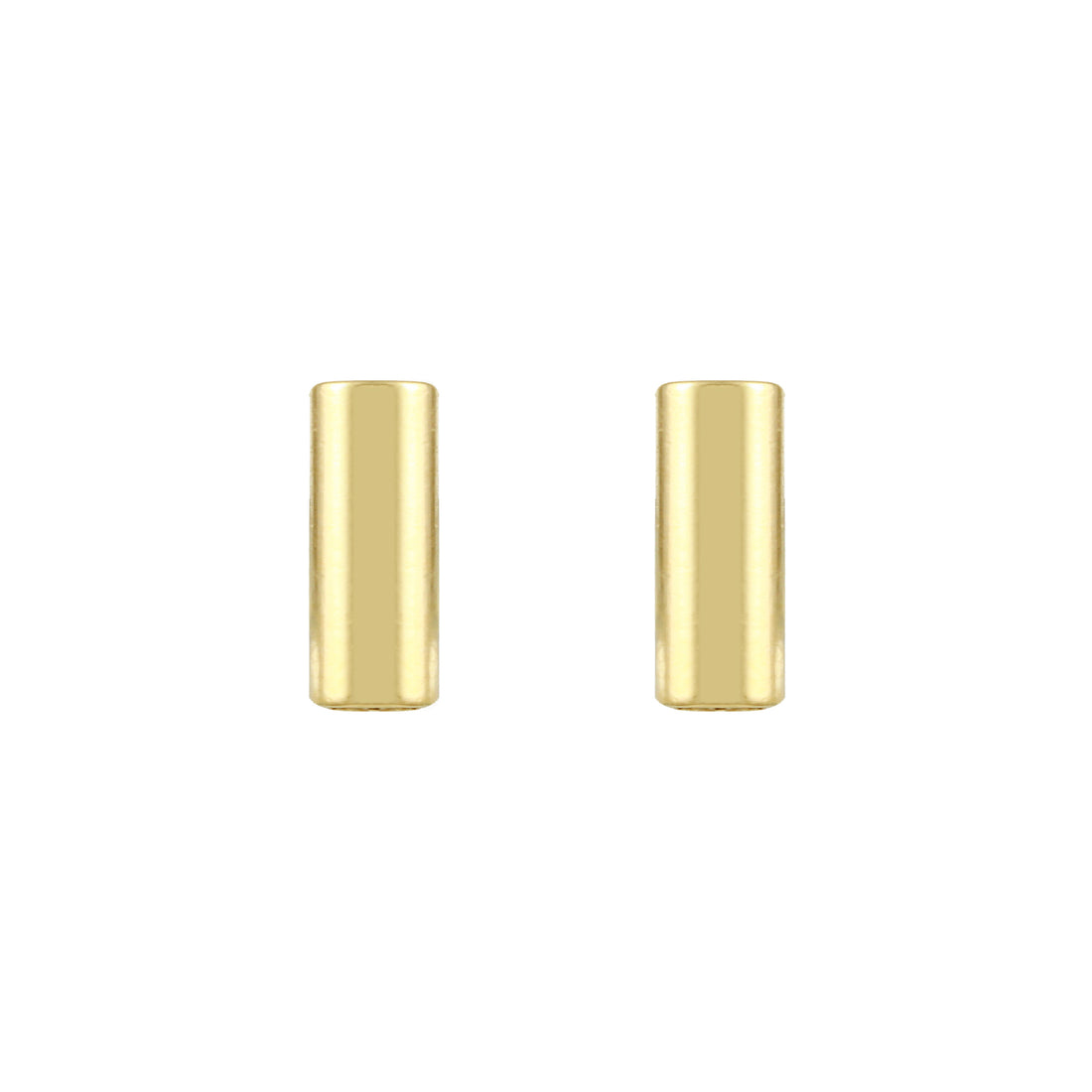 Mini Gold-Filled Bar Earrings-Earrings-Ashley Schenkein Jewelry Design