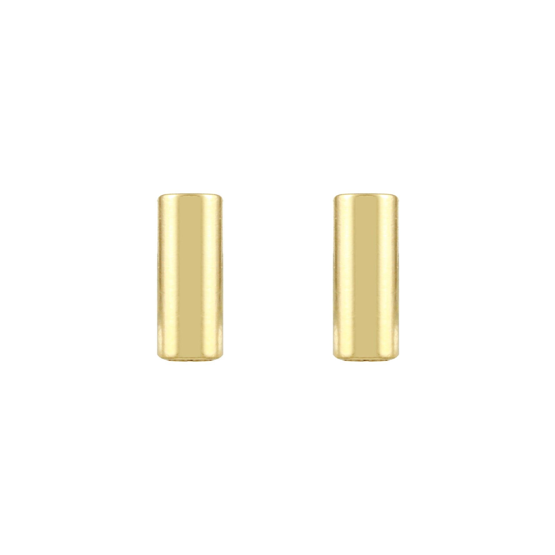 Mini Gold-Filled Bar Earrings-Earrings-Ashley Schenkein Jewelry Design