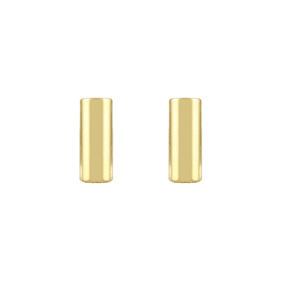 Mini Gold-Filled Bar Earrings-Earrings-Ashley Schenkein Jewelry Design