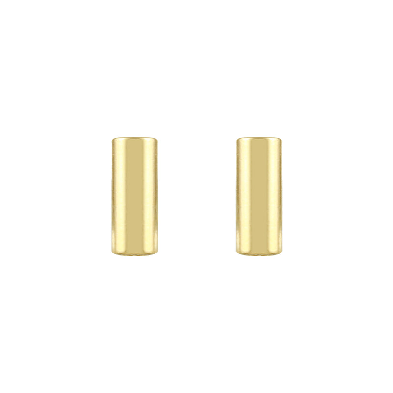 Mini Gold-Filled Bar Earrings-Earrings-Ashley Schenkein Jewelry Design