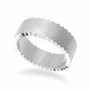 Men’s Zig-Zag Edge Wedding Band-Wedding Band-Ashley Schenkein Jewelry Design