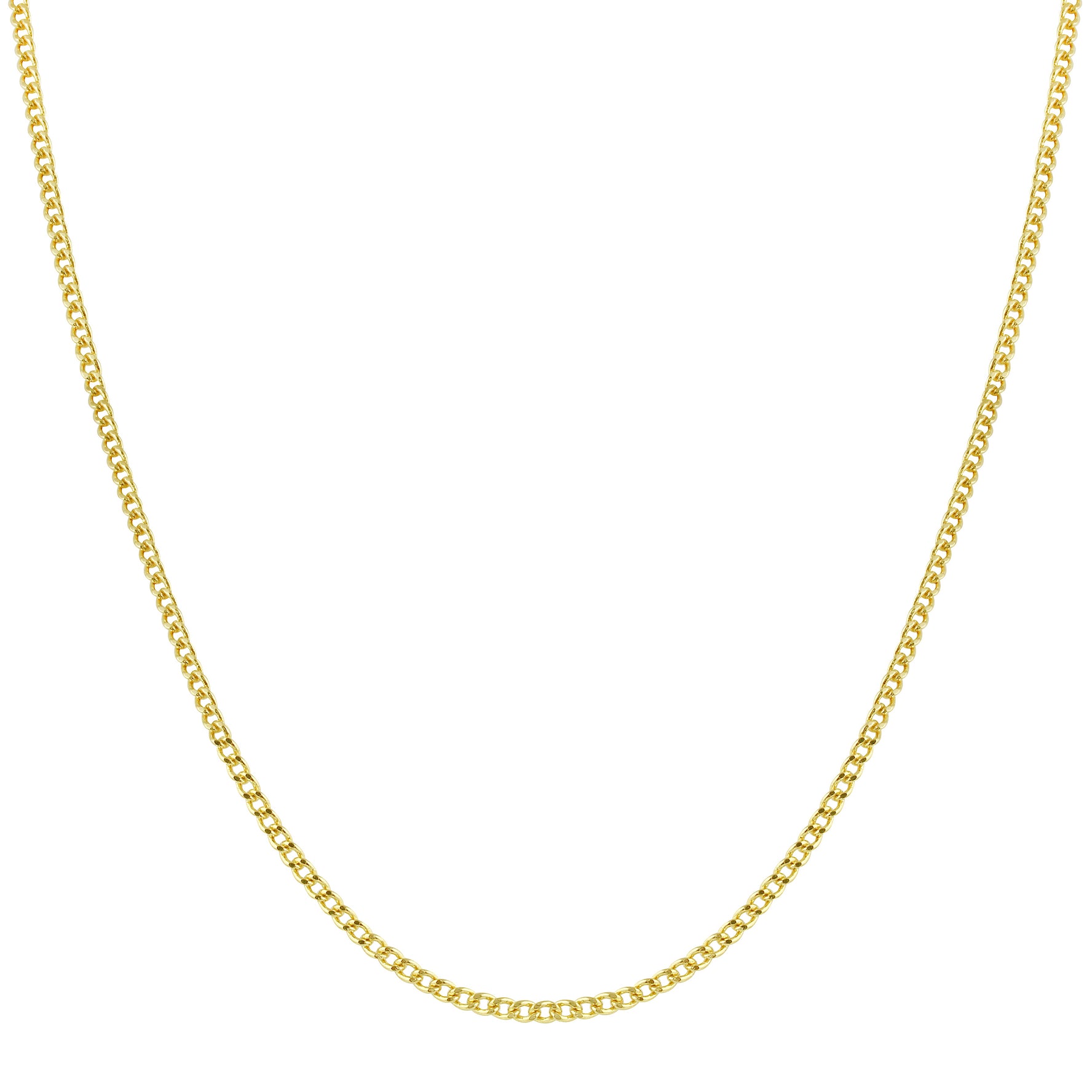 Delicate Cuban Chain Layering Necklace-Necklaces-Ashley Schenkein Jewelry Design