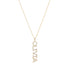 Diamond Pavé Personalized Block Letter Pendant Necklace-Necklaces-Ashley Schenkein Jewelry Design