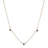 Tokyo Triple Triangle Drop Necklace-Necklace-Ashley Schenkein Jewelry Design