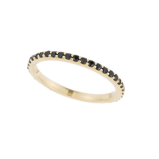 Pavé Gemstone Eternity Ring-Rings-Ashley Schenkein Jewelry Design