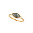 East-West Marquise Gemstone Ring-Rings-Ashley Schenkein Jewelry Design