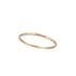 Solid Gold Matte Hammered Band, 14k-Rings-Ashley Schenkein Jewelry Design